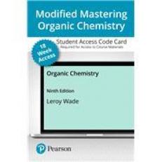 Modified Mastering Chemistry with Pearson EText -- Access Card -- for Organic Chemistry (18-Weeks)