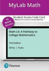 MyLab Math with Pearson EText -- Access Card -- for Math Lit : A Pathway to College Mathematics (18-Weeks)