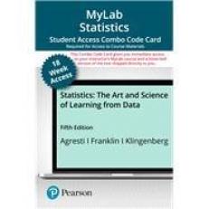 MyLab Stats with Pearson EText -- Combo Access Card -- for Statistics : The Art and Science of Learning from Data (18-Weeks)