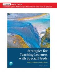 Strategies For Teaching Learners With Special Needs (subscription) 12th