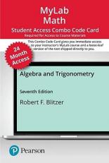 MyLab Math with Pearson EText -- Combo Access Card (24-Mo) for Algebra and Trigonometry