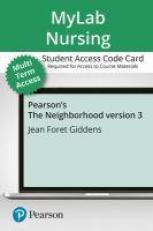 MyLab Nursing with Pearson EText -- Access Card -- for the Neighborhood - 3. 0