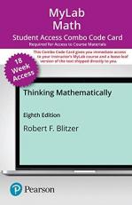 MyLab Math with Pearson EText -- 18-Week Combo Access Card -- for Thinking Mathematically