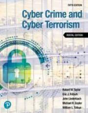 Cyber Crime and Cyber Terrorism 