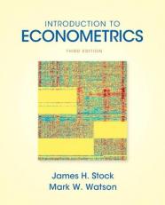 Introduction to Econometrics 3rd