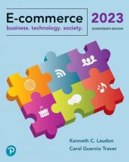 E-Commerce 2023, 17th edition - Pearson+ Subscription