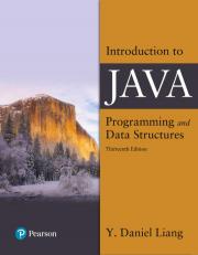 Pearson eText for Introduction to Java Programming and Data Structures, 13th edition - Pearson+ Subscription