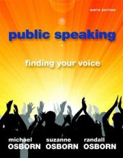 Public Speaking : Finding Your Voice 9th
