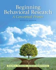 Beginning Behavioral Research : A Conceptual Primer 7th