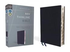 NIV Thinline Bible Indexed Red Letter Edition [Navy] 