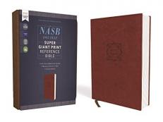 NASB Reference Bible Red Letter Edition [Brown, Super Giant Print] 