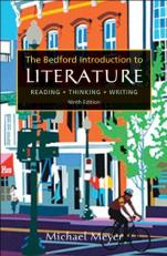 Bedford Introduction to Literature : Reading, Thinking, Writing 9th