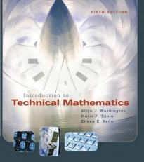Introduction to Technical Mathematics 5th