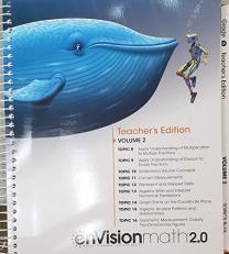 enVision Math 2.0, Grade 5, Teacher's Edition, Volume 2, Topics 8-16, 9780328887309, 0328887307, 2017