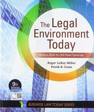 The Legal Environment Today 9th
