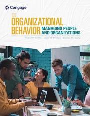 Organizational Behavior : Managing People and Organizations 13th
