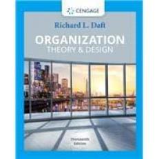 MindTap Reader for Daft's Organization Theory & Design, 1 Term Instant Access