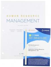 Bundle: Human Resource Management, Loose-Leaf Version + MindTap, 1 Term Printed Access with Access