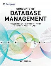 Concepts of Database Management 10th