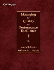 Managing for Quality and Performance Excellence 11th