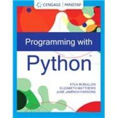 MindTap for McMullen/Matthews/Parson's Programming with Python, 1 term Instant Access