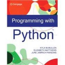 MindTap for McMullen/Matthews/Parson's Programming with Python, 2 term Instant Access