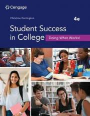 Student Success in College : Doing What Works! 4th