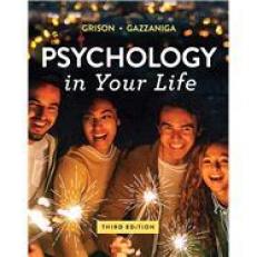 Psychology in Your Life 4th