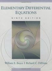 Elementary Differential Equations 9th