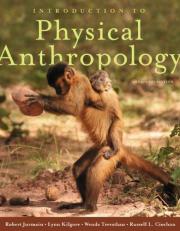 Introduction to Physical Anthropology 2009-2010 Edition 12th