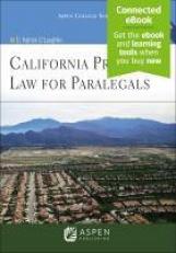 California Property Law for Paralegals with CD 8th