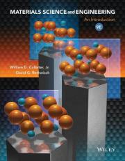 Materials Science and Engineering : An Introduction 9th