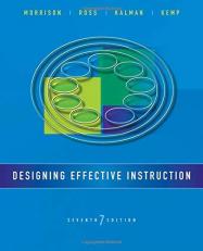 Designing Effective Instruction 7th