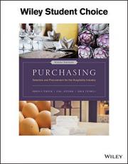 Purchasing : Selection and Procurement for the Hospitality Industry 9th