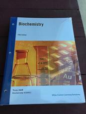 Biochemistry 410/411 (Custom Texas A&M University) 