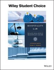 Hospitality Law : Managing Legal Issues in the Hospitality Industry 5th