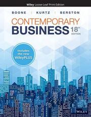 Contemporary Business, 18th Edition WileyPLUS Next Gen Card with Loose-Leaf Print Companion Set with Wileyplus