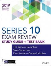 Series 10 Exam Review Study Guide + Test Bank : The General Securities Sales Supervisor Examination - General Module