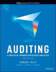 Auditing : A Practical Approach with Data Analytics 2nd