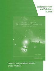 Student Resource with Solutions Manual for Zill's a First Course in Differential Equations with Modeling Applications, 10th