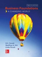 Business Foundations : A Changing World 