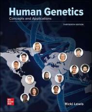 Human Genetics: Concepts and Application (Looseleaf) 13th