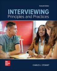 Interviewing: Principles and Practices 16th