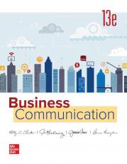 Business and Administrative Communication 13th
