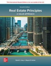 ISE Real Estate Principles: A Value Approach 7th