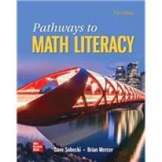 Pathways to Math Literacy 3rd