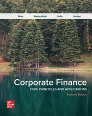 Connect Online Access for Corporate Finance: Core Principles and Applications Access Card 7th