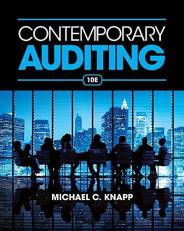 Contemporary Auditing 10th