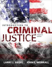 Introduction to Criminal Justice 15th