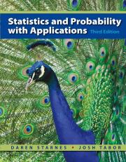 Statistics and Probability with Applications (High School) 3rd